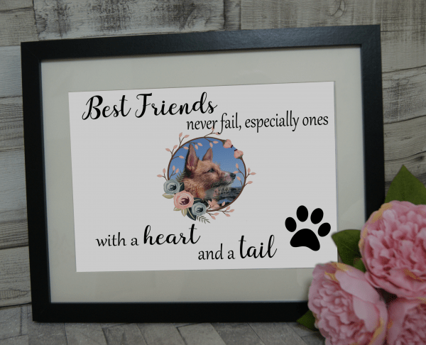 Personalised Best Friends Never Fail Design