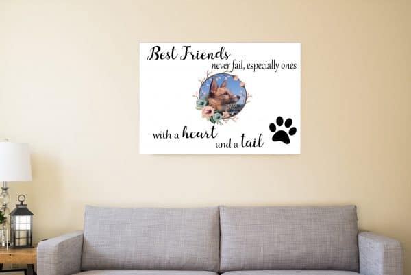 Personalised Best Friends Never Fail Design