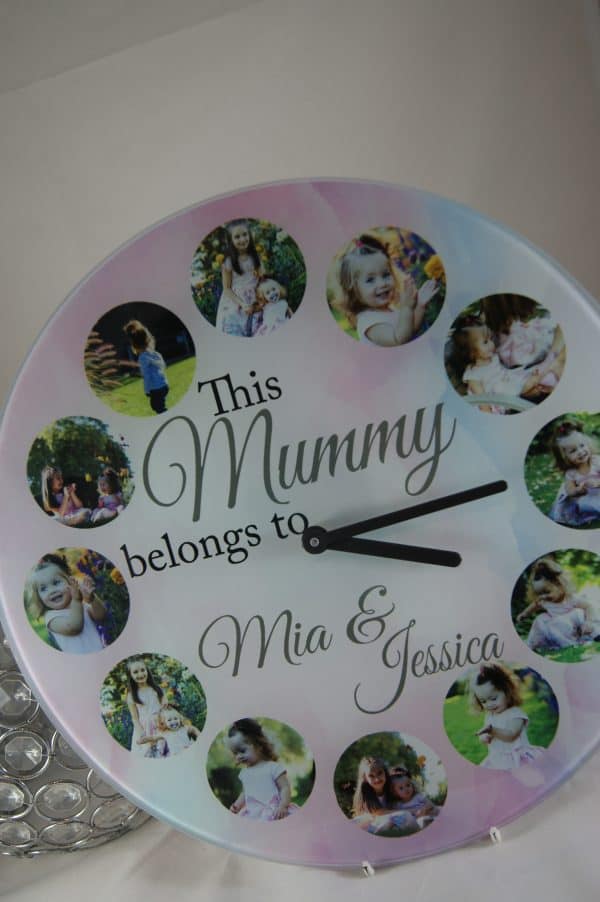 Personalised This Mummy Belongs To Clock