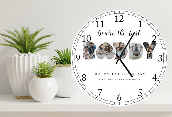 You're The Best Daddy Clock